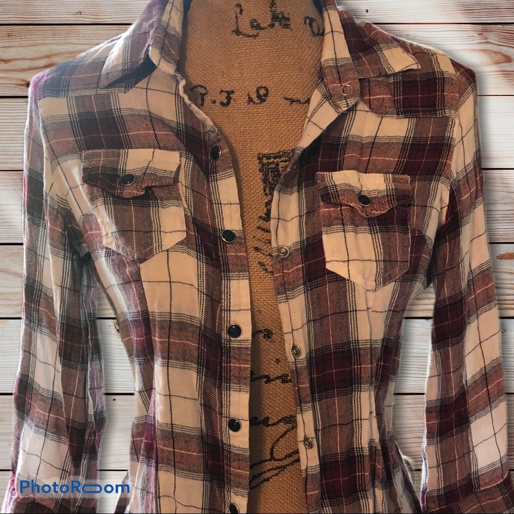 PearlSnap Flannel Shirt